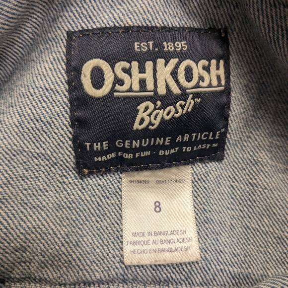 Denim Jacket with Rose Embroidery - Picture 4 of 4